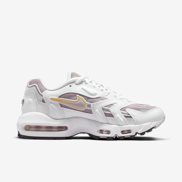 Nike Air Max 96 2 Women's Sneakers White / Purple / Pink / Purple | NK398DTL