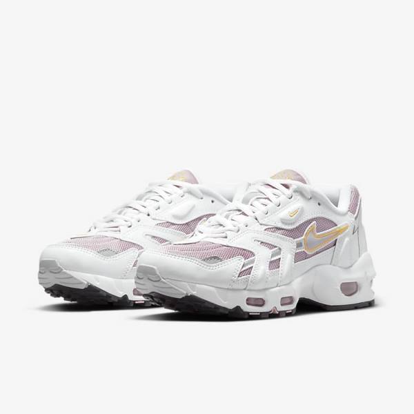 Nike Air Max 96 2 Women's Sneakers White / Purple / Pink / Purple | NK398DTL