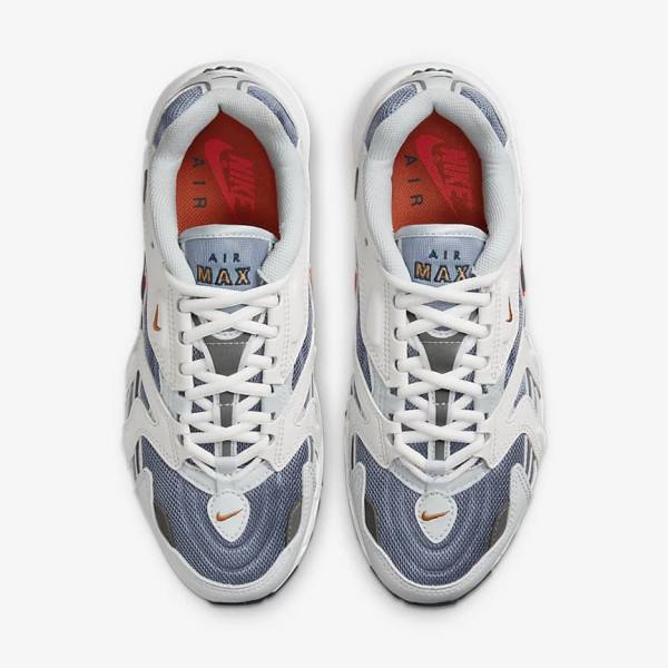 Nike Air Max 96 II Women's Sneakers White / Navy | NK826HKQ