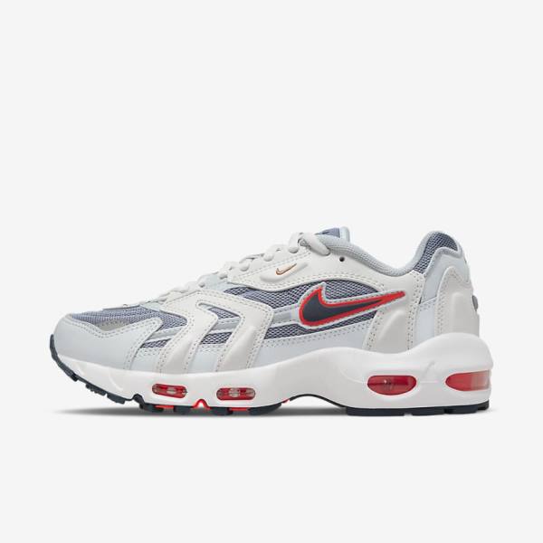 Nike Air Max 96 II Women\'s Sneakers White / Navy | NK826HKQ