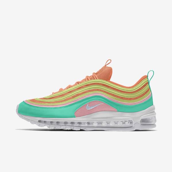 Nike Air Max 97 By You Custom Women\'s Sneakers Multicolor | NK857CNH