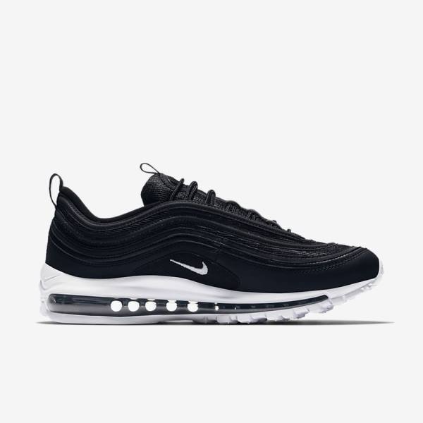 Nike Air Max 97 Men's Sneakers Black / White | NK687FAJ