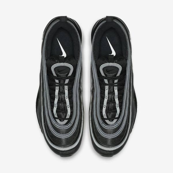 Nike Air Max 97 Men's Sneakers Black / White | NK725KFR