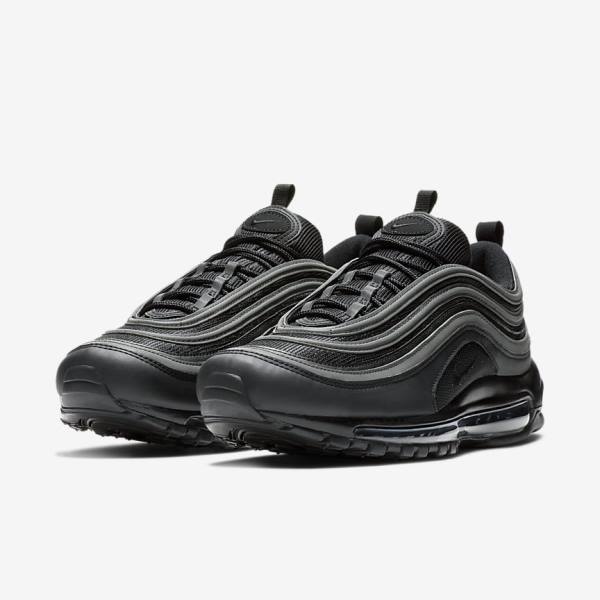 Nike Air Max 97 Men's Sneakers Black / White | NK725KFR