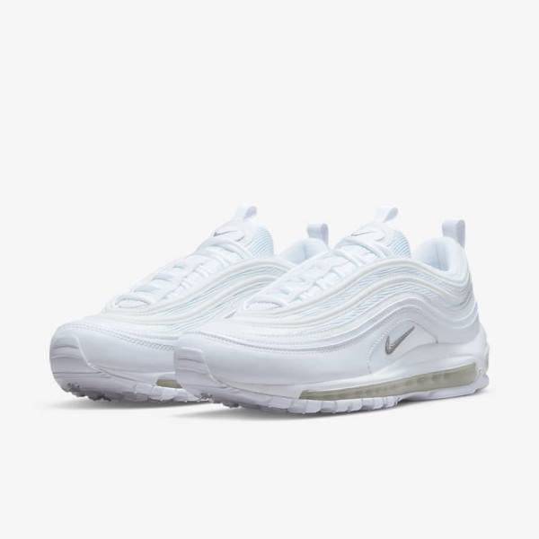 Nike Air Max 97 Men's Sneakers White / Black / Grey | NK054TFN