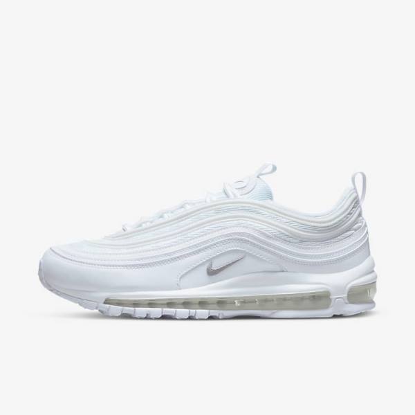 Nike Air Max 97 Men\'s Sneakers White / Black / Grey | NK054TFN