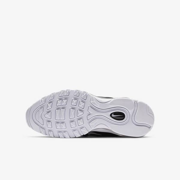 Nike Air Max 97 Older Kids' Sneakers Black / White | NK405RLN