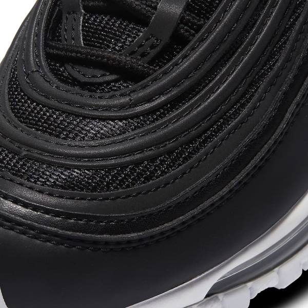 Nike Air Max 97 Older Kids' Sneakers Black / White | NK405RLN