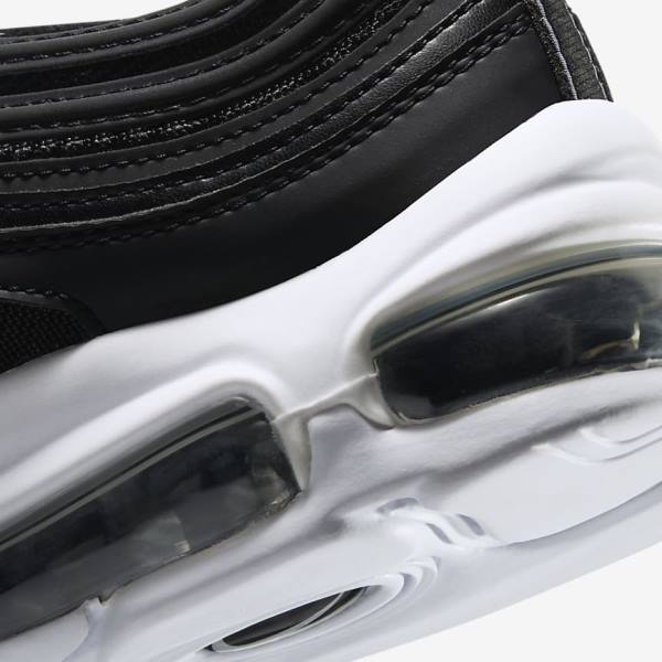 Nike Air Max 97 Older Kids' Sneakers Black / White | NK405RLN