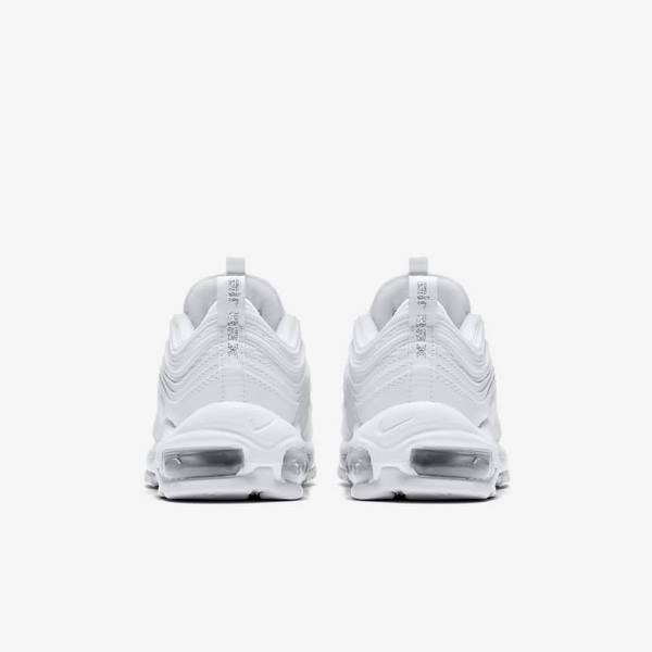 Nike Air Max 97 Older Kids' Sneakers White / Metal Silver / White | NK024VMC