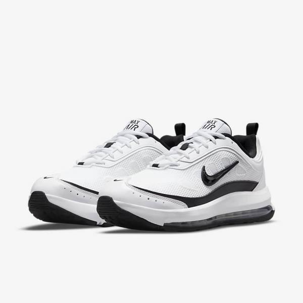 Nike Air Max AP Men's Sneakers White / Light Red / Black | NK437SLK