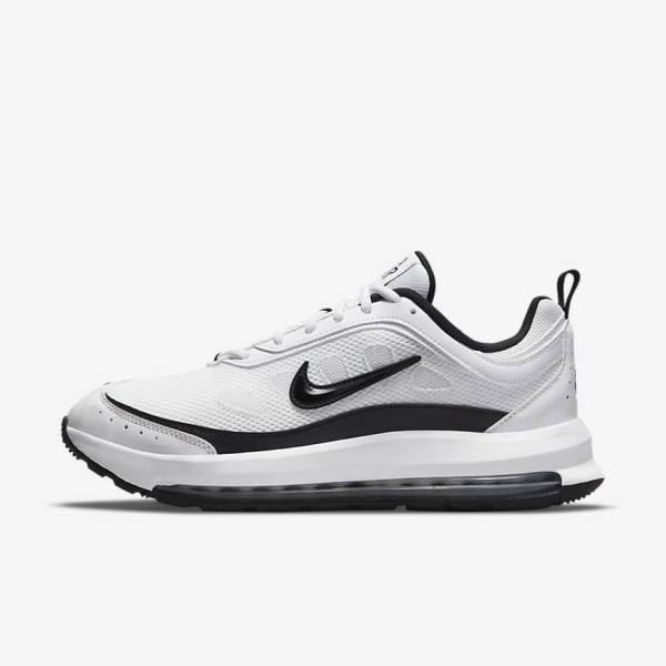 Nike Air Max AP Men\'s Sneakers White / Light Red / Black | NK437SLK