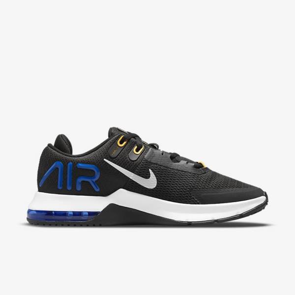 Nike Air Max Alpha Trainer 4 Men's Training Shoes Black / Blue / Orange / Grey | NK059YEI