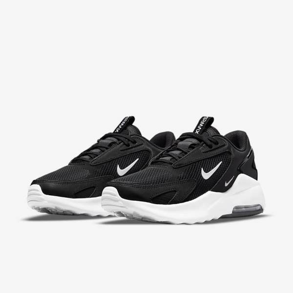 Nike Air Max Bolt Women's Sneakers Black / White | NK037PDU