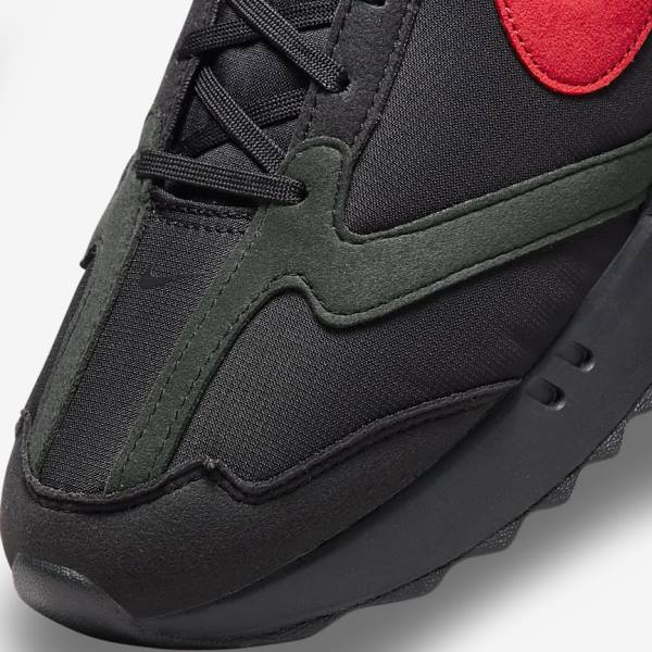 Nike Air Max Dawn Men's Sneakers Black / White / Red | NK380LGK