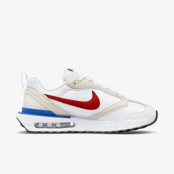 Nike Air Max Dawn Men's Sneakers White / Blue / Black / Red | NK270YHS