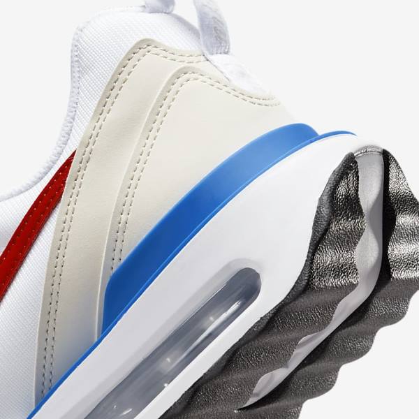 Nike Air Max Dawn Men's Sneakers White / Blue / Black / Red | NK270YHS