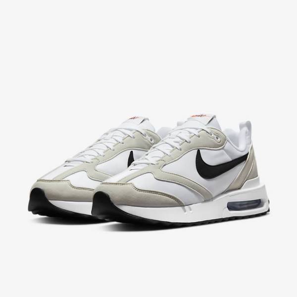 Nike Air Max Dawn Men's Sneakers White / Light Beige / Black | NK314MUK