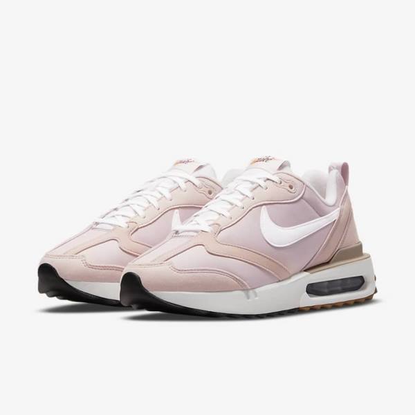 Nike Air Max Dawn Women's Sneakers Pink / Black / Light Brown / White | NK183JCW