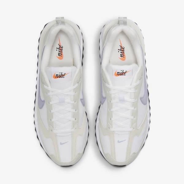 Nike Air Max Dawn Women's Sneakers White / Light Beige / Black / Purple | NK235LCT