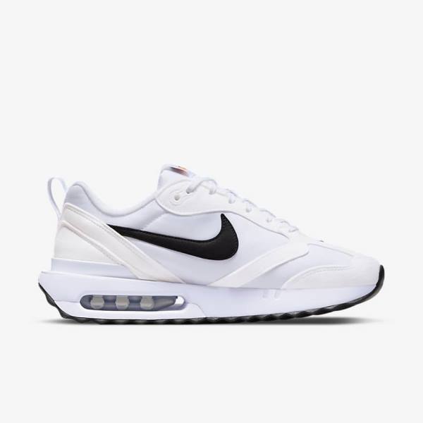 Nike Air Max Dawn Women's Sneakers White / Orange / Black | NK389TZM