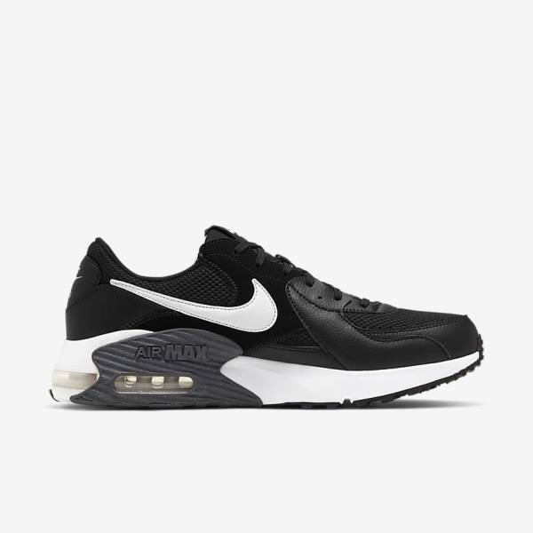 Nike Air Max Excee Men's Sneakers Black / Dark Grey / White | NK489LEO