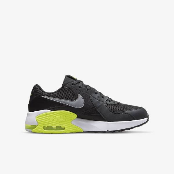 Nike Air Max Excee Older Kids' Sneakers Dark Grey / Black / Grey | NK072PIG