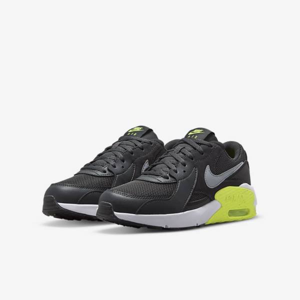 Nike Air Max Excee Older Kids' Sneakers Dark Grey / Black / Grey | NK072PIG