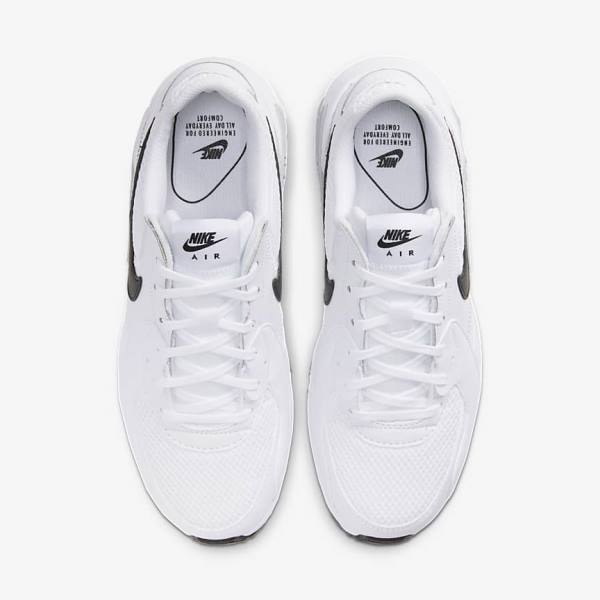 Nike Air Max Excee Women's Sneakers White / Platinum / Black | NK648MTL