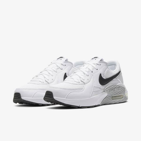 Nike Air Max Excee Women's Sneakers White / Platinum / Black | NK648MTL