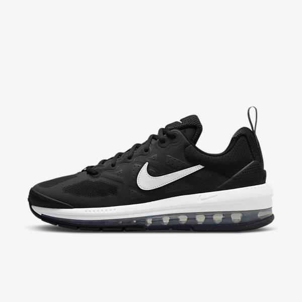 Nike Air Max Genome Men\'s Sneakers Black / Dark Grey / White | NK628SIJ