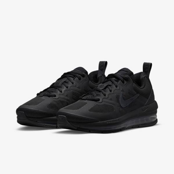 Nike Air Max Genome Men's Sneakers Black / Dark Grey | NK857SVF