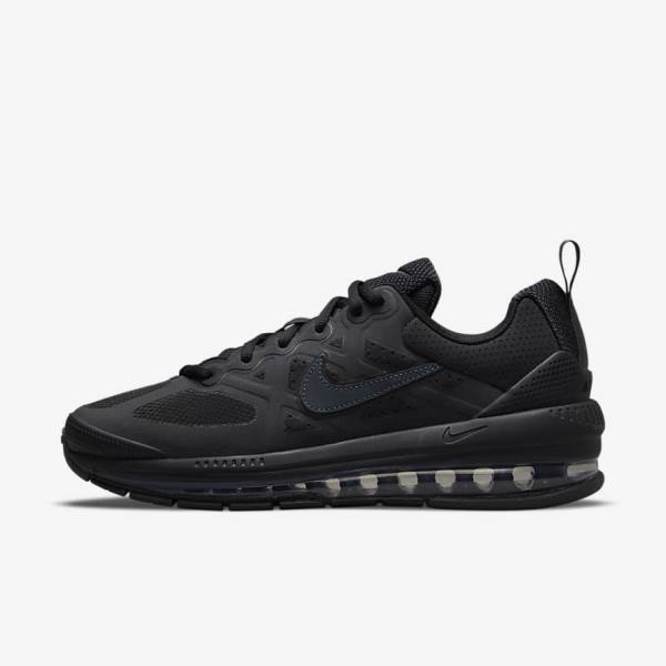 Nike Air Max Genome Men\'s Sneakers Black / Dark Grey | NK857SVF