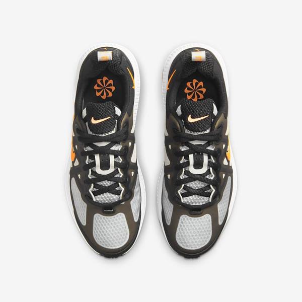 Nike Air Max Genome Older Kids' Sneakers Black / Grey / White / Orange | NK518RSA