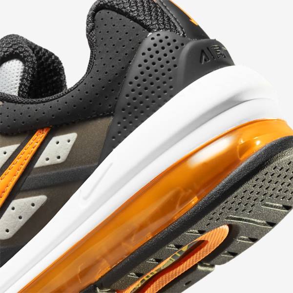 Nike Air Max Genome Older Kids' Sneakers Black / Grey / White / Orange | NK518RSA