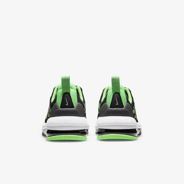 Nike Air Max Genome Older Kids' Sneakers Black / Grey / Green | NK924IVT