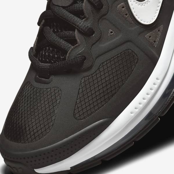 Nike Air Max Genome Older Kids' Sneakers Black / Dark Grey / White | NK942EZX