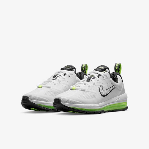 Nike Air Max Genome Older Kids' Walking Shoes White / Platinum / Black | NK263DPF