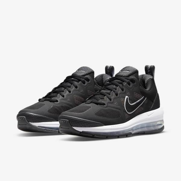 Nike Air Max Genome Women's Sneakers Black / Dark Grey / White / Black | NK075UMD