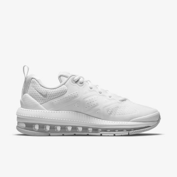 Nike Air Max Genome Women's Sneakers White / Platinum / White | NK170KYM