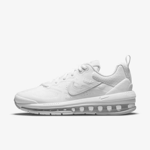 Nike Air Max Genome Women\'s Sneakers White / Platinum / White | NK170KYM