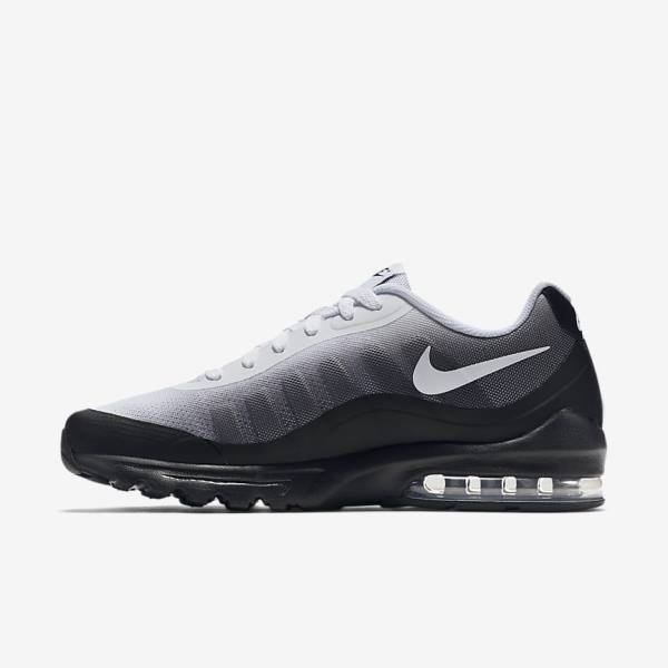 Nike Air Max Invigor Print Men's Sneakers Black / Grey / White | NK328LUP