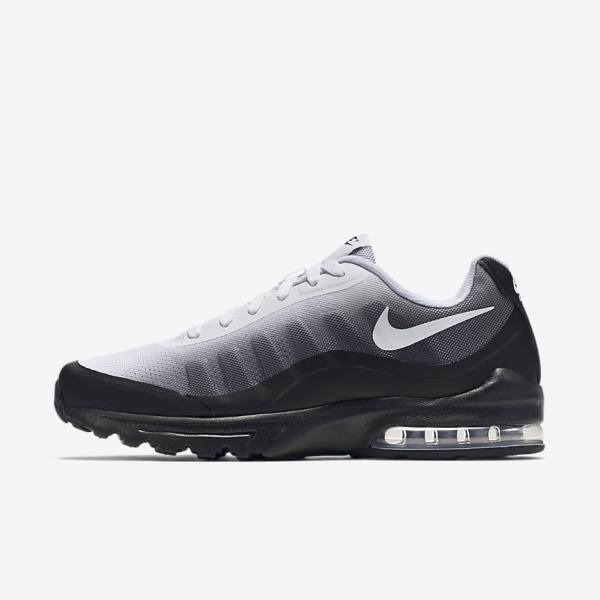 Nike Air Max Invigor Print Men\'s Sneakers Black / Grey / White | NK328LUP