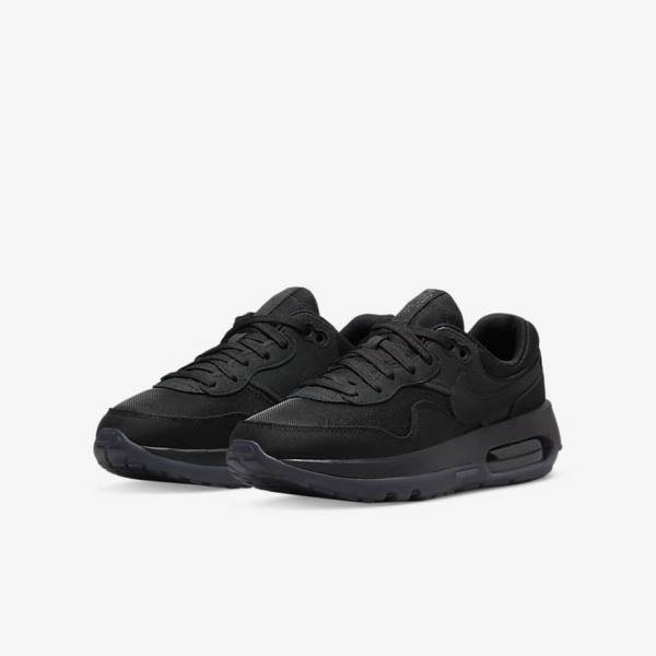 Nike Air Max Motif Older Kids' Sneakers Black / Dark Grey | NK326TWS