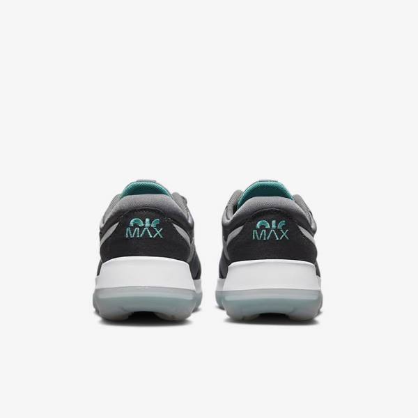 Nike Air Max Motif Older Kids' Sneakers Grey / Turquoise / Dark Grey / Black | NK357FGE