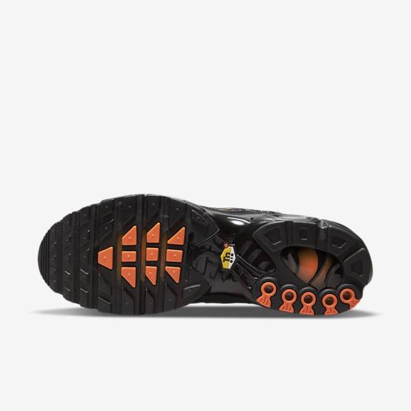 Nike Air Max Plus Men's Sneakers Black / Orange / Grey / White | NK826VWR