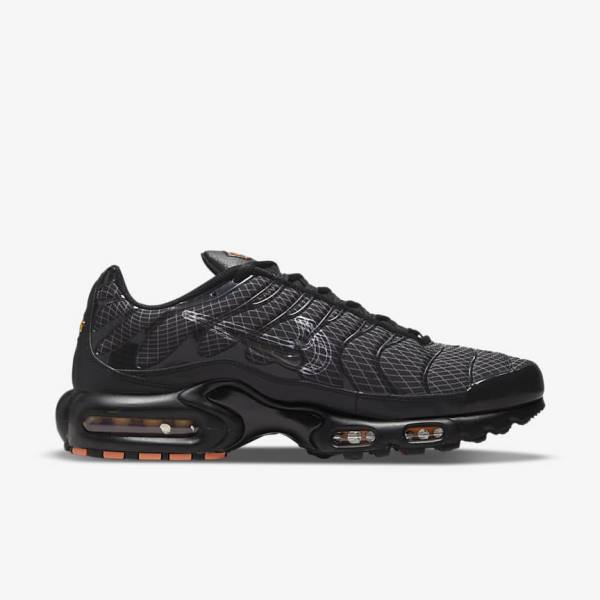 Nike Air Max Plus Men's Sneakers Black / Orange / Grey / White | NK826VWR