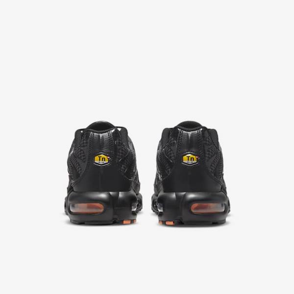 Nike Air Max Plus Men's Sneakers Black / Orange / Grey / White | NK826VWR