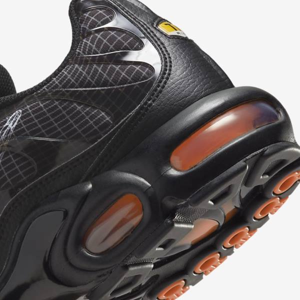 Nike Air Max Plus Men's Sneakers Black / Orange / Grey / White | NK826VWR