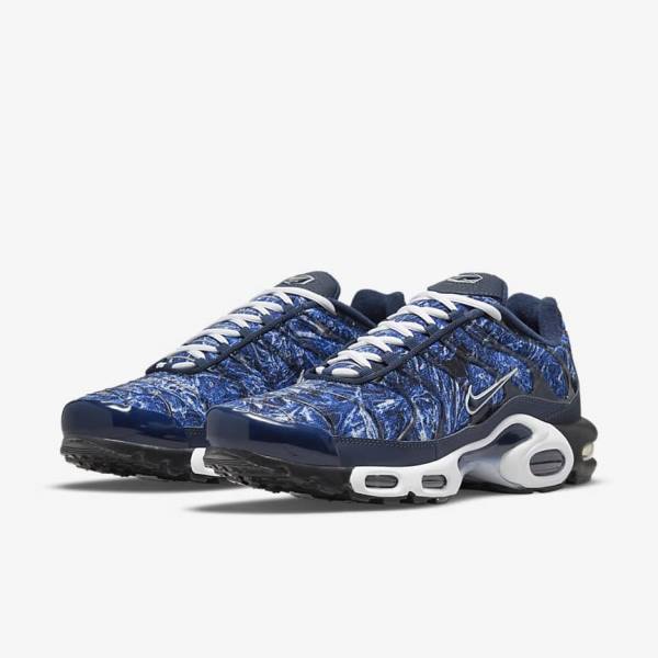 Nike Air Max Plus Men's Sneakers Navy / White / Black / Navy | NK179OGX